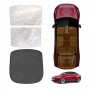 Rear Windscreen Glass Roof Sunshades for Tesla Model Y L 6-Seat 2026-Onwards White Sunroof UV Heat Protection Mesh Sun Blind