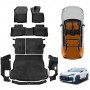 Floor Mats Boot Liner Set for Toyota Rav4 2026-Onwards with Boot Side Speaker Trunk Rear Bumper Cargo Kick Back Seat Sill Protector Covers