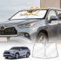 Windshield Sun Shade for Toyota Kluger 2021-2024 Blocks UV Rays Sun Visor Protector Foldable Sunshade
