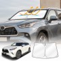 WindScreen Sun Shade for Toyota Kluger 2021-2025 Blocks UV Rays Sun Visor Protector Foldable Sunshade