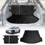 Boot Liner Kick Mats Set for Toyota bZ4X Auto 2WD 2023-Onwards  All Weather Heavy Duty Cargo Car Trunk Back Seat Protector