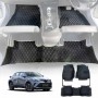 PU Leather Floor Mats for Toyota CHR C-HR 2016-2023 Premium Custom-Fit Floor Liners Interior Protection Set