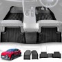 3D Floor Liner Carpet Complete Set for Toyota CHR C-HR 2024-2025 Heavy Duty All Weather Rubber Car Mats
