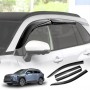 Weathershields for Toyota Corolla Cross 2022-2024 Car Weather Shields Wind Deflectors Window Sun Visor