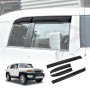 Weathershields for Toyota FJ Cruiser 2011-2016 Car Weather Shields Wind Deflectors Window Sun Visor