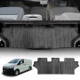 3D Rear Floor Mats for Toyota HiAce Van 2019-2025 Heavy Duty All Weather Car Mat Carpet Liner