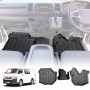 All-Weather Front Floor Mats for Toyota Hiace LWB Van 2005-2018 Customized Heavy Duty Car Mat Floor Liner Carpet