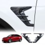 Tesla Model 3 2017-2023 and Model Y 2021-2024 Side Camera Indicator Protection Cover Carbon Fibre Style Trim Decoration Modification Accessories