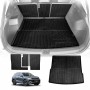 Boot Liner Kick Mats Set for Volkswagen VW Tiguan CT Series 2025-Onwards All Weather Heavy Duty Cargo Car Trunk Back Seat Protector