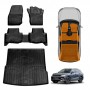 3D Floor Mats Boot Liner Set for Volkswagen VW Tiguan CT Series 2025-Onwards All Weather Heavy Duty Cargo Car Trunk Luggage Tray