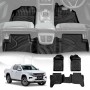 3D Floor Mats for Volkswagen Amarok NF Series 2023-Onwards Dual Cab All Weather Heavy Duty Cargo Car Trunk Luggage Tray