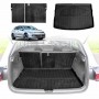Boot Liner Set for Volkswagen VW Golf MK7 MK7.5 MK8 2013-Onwards All Weather Heavy Duty Car Trunk Back Seat Protector Cargo Kick Mats