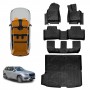3D Floor Mats Boot Liner for Volvo XC90 XC 90 2015-Onwards All Weather Heavy Duty Cargo Car Trunk Luggage Tray