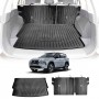 Boot Liner Back Seat Protector Combo for Nissan X-trail Xtrail T33 5 Seats 2022-2024 Heavy Duty Car Kick Mats Cover Cargo